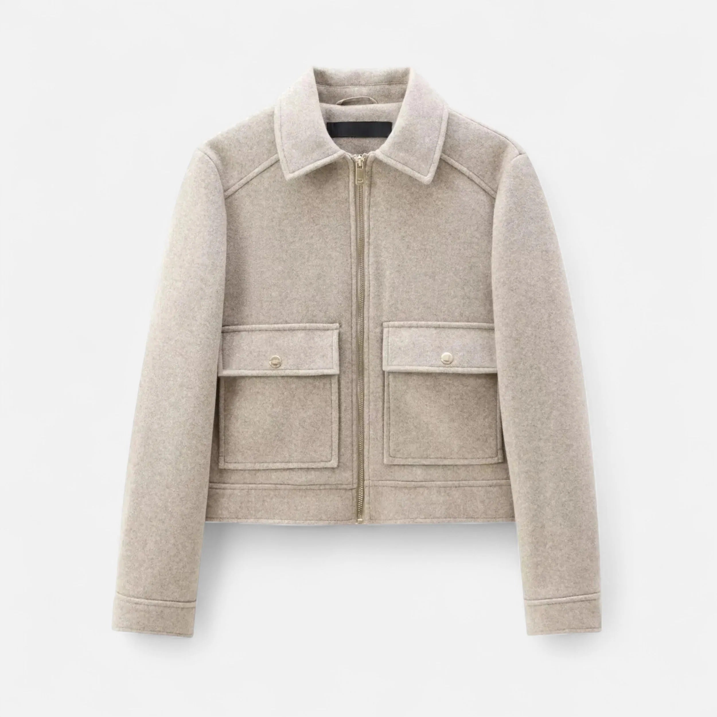 Women’s Elegant Winter Zip Jacket