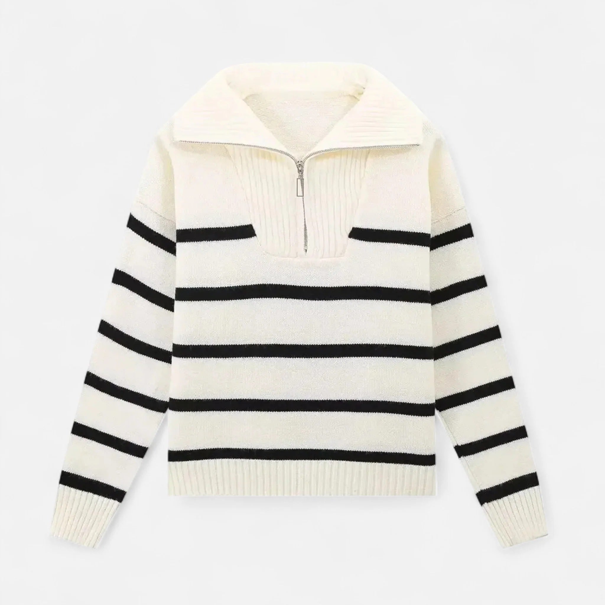 Women’s Striped Polo Knit Modern Heritage