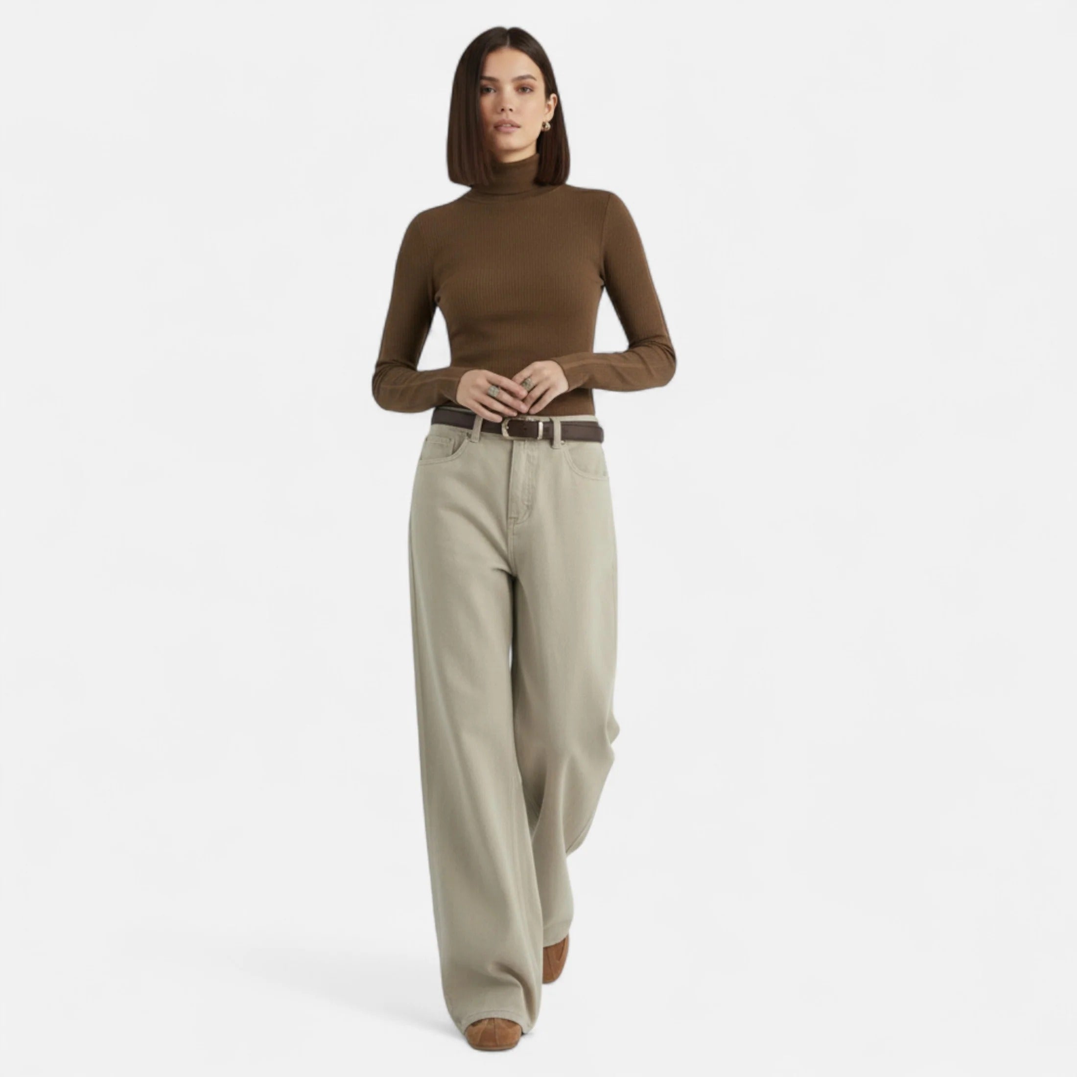 Westlyn™ | Women’s High-Waist Cotton Trousers