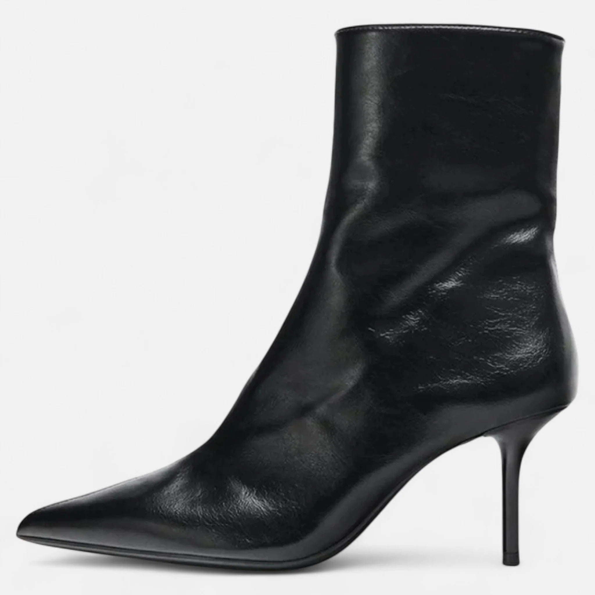 Women’s Pointed-Toe Heeled Boots
