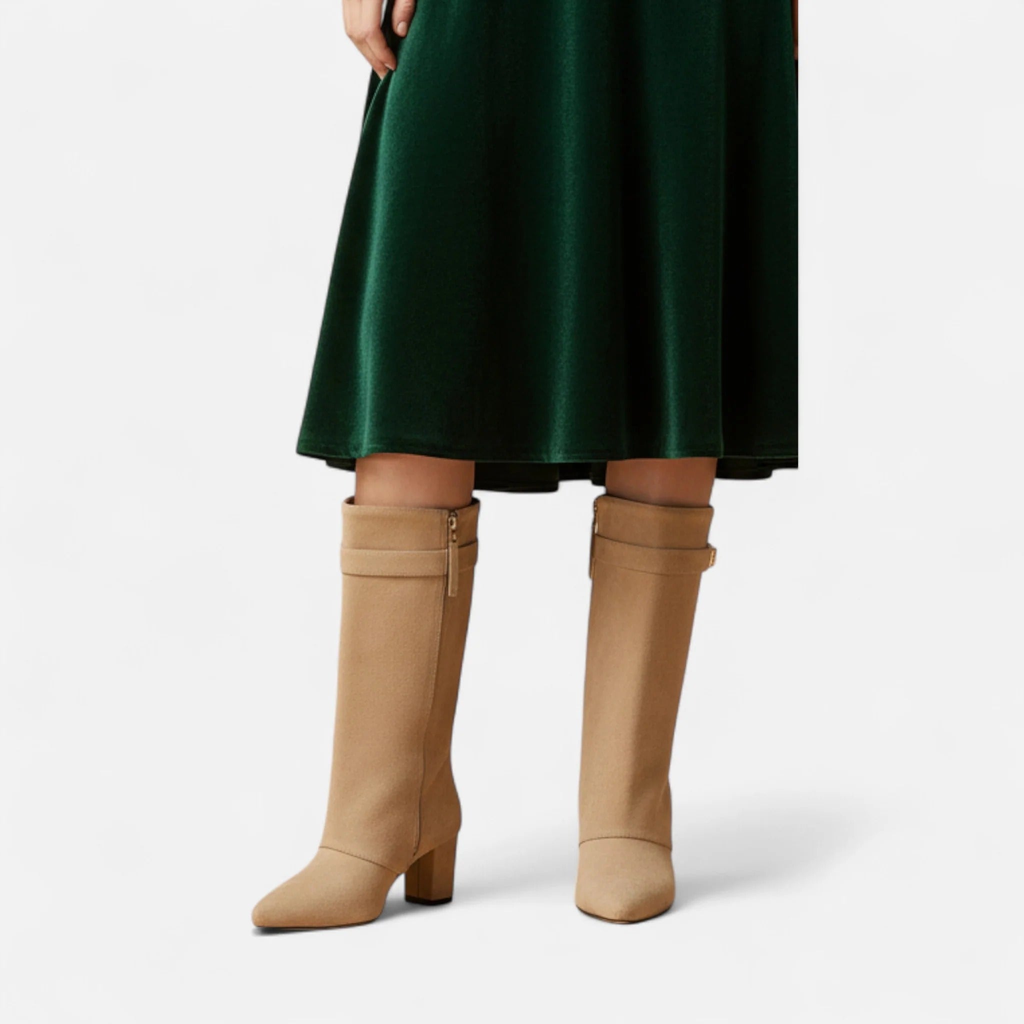 Westlyn™ | Women’s Pointed High-Heel Mid-Calf Boots