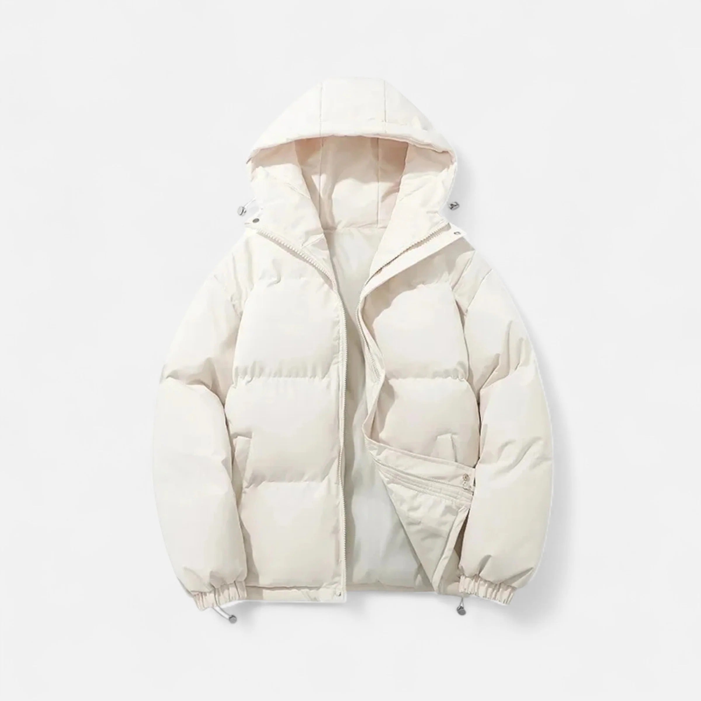 Unisex Hooded Cotton Puffer Jacket