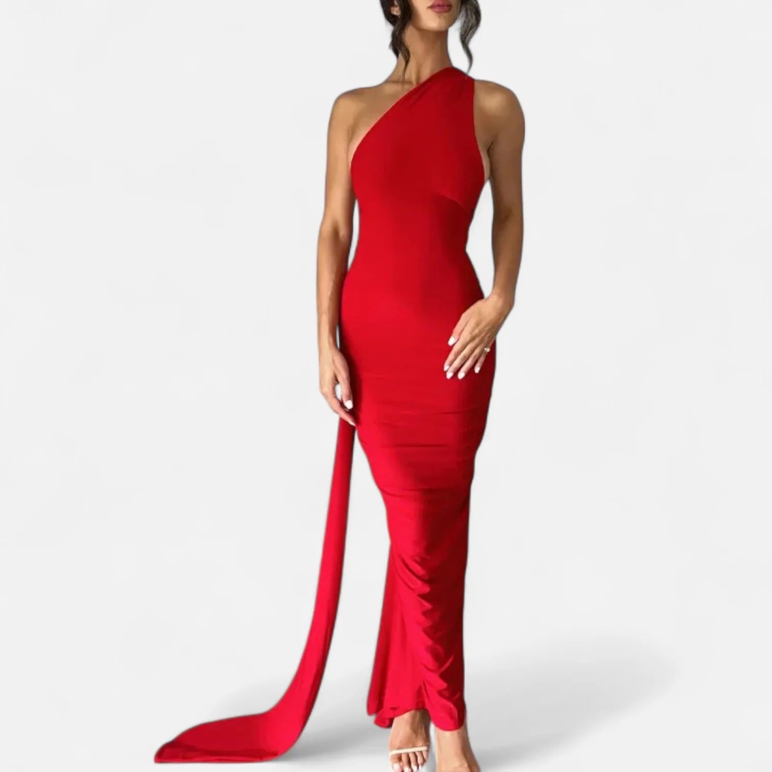 Westlyn™ | Women’s Backless Scarf-Tie Evening Dress