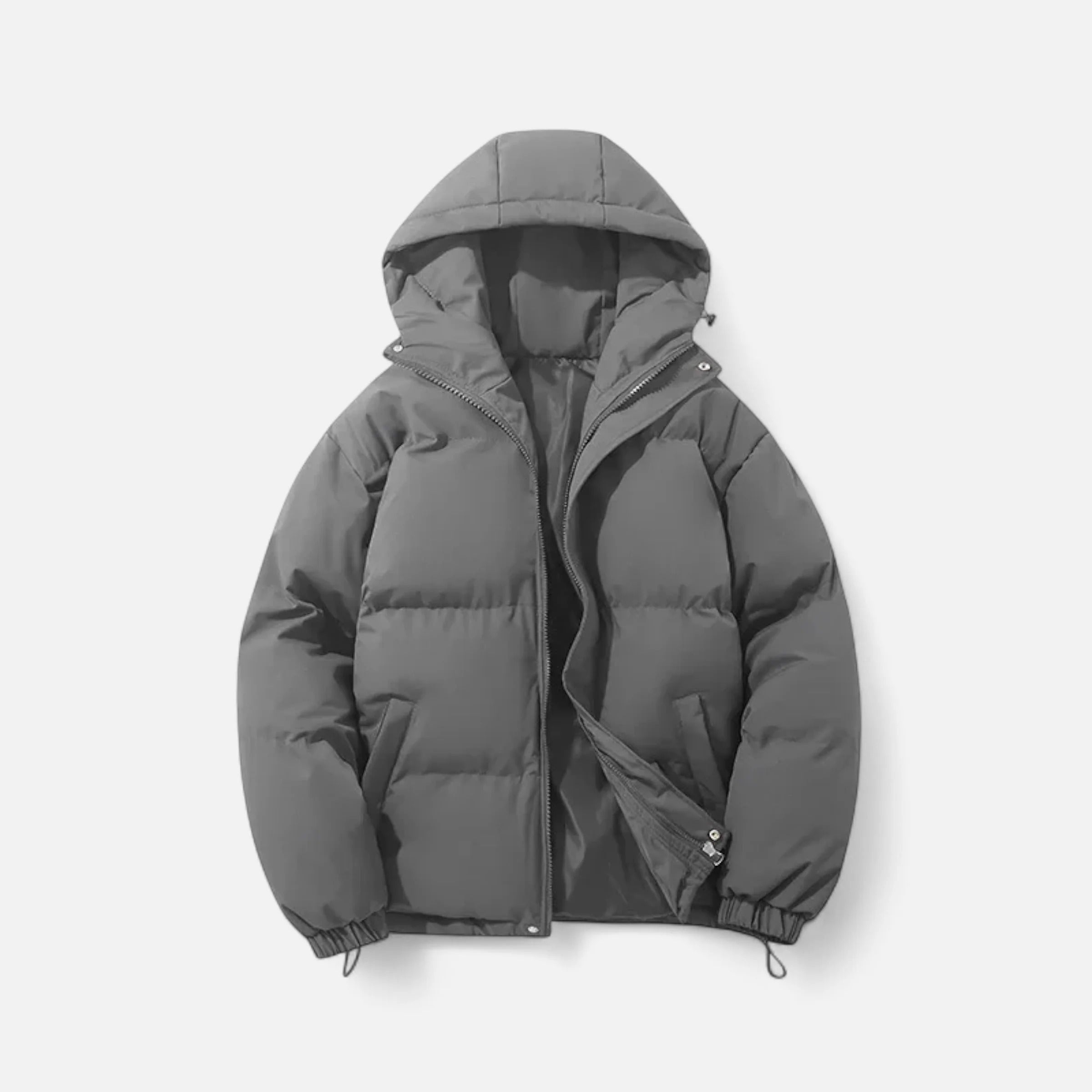 Unisex Hooded Cotton Puffer Jacket