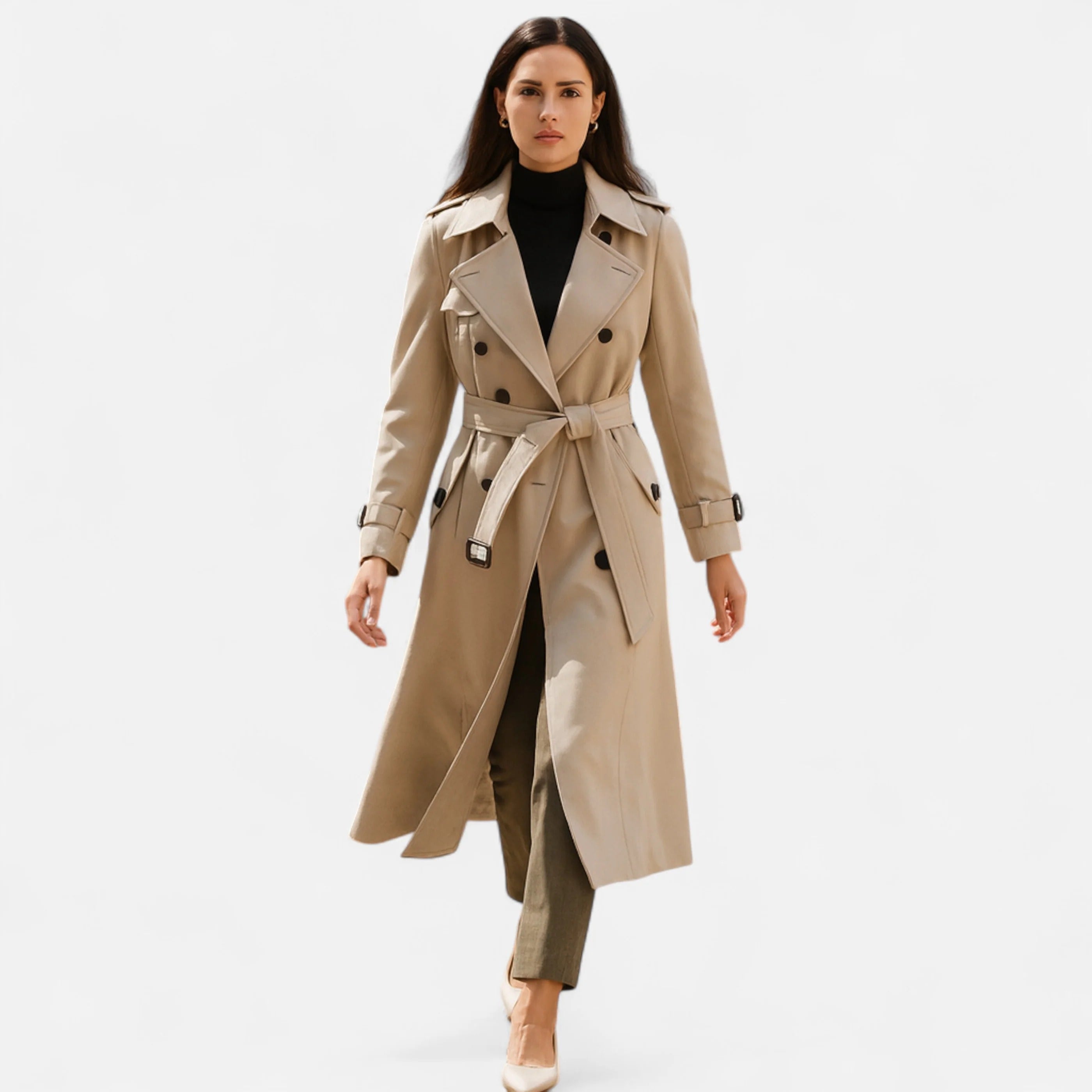 Women’s Classic Over-Knee Trench Coat