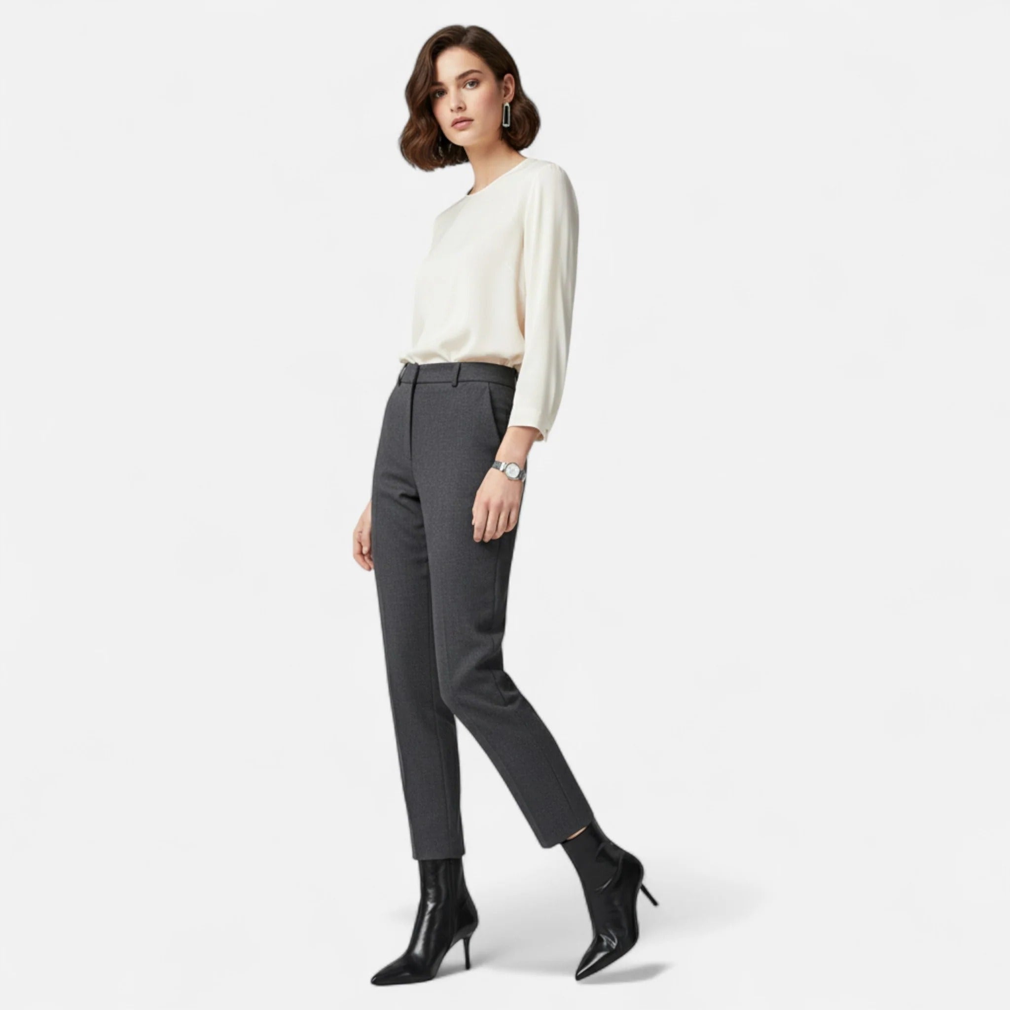 Women’s Pointed-Toe Heeled Boots