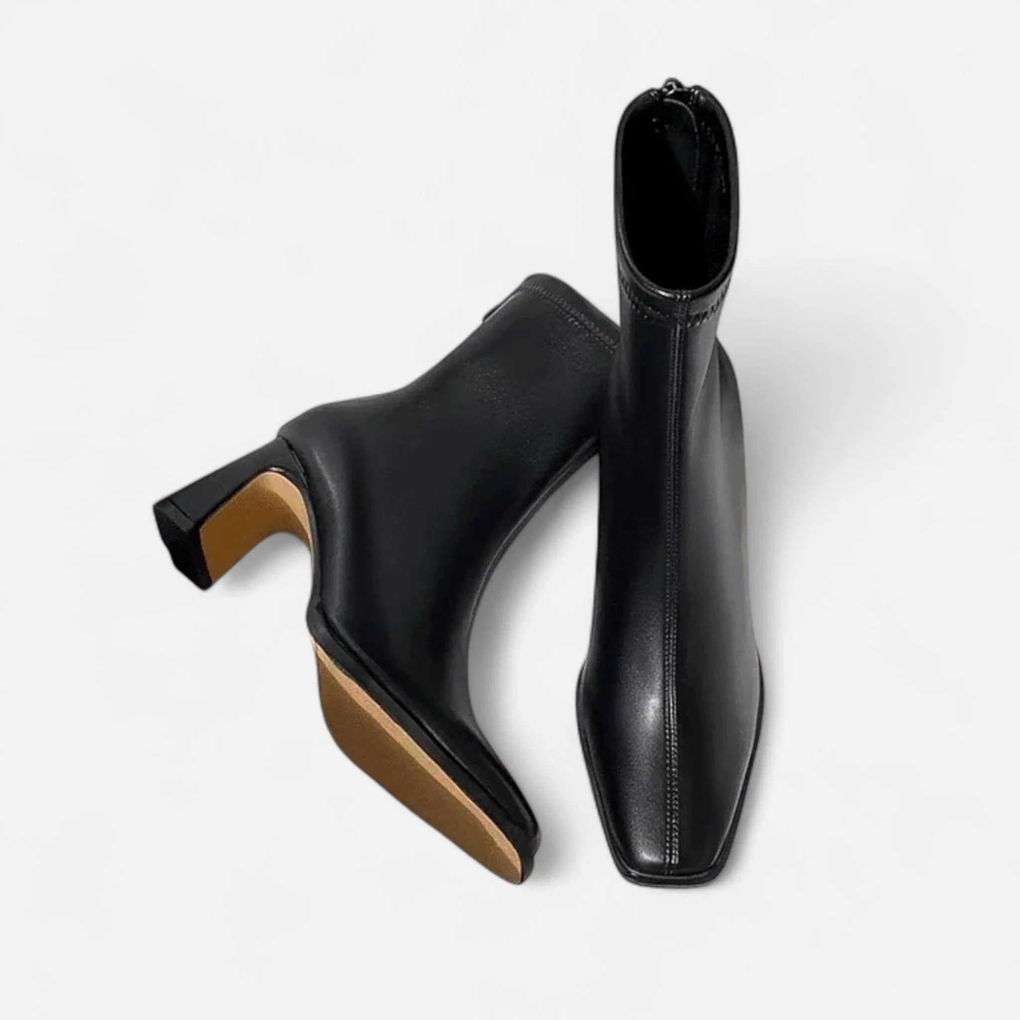 Women’s Vintage Square-Toe Ankle Boots