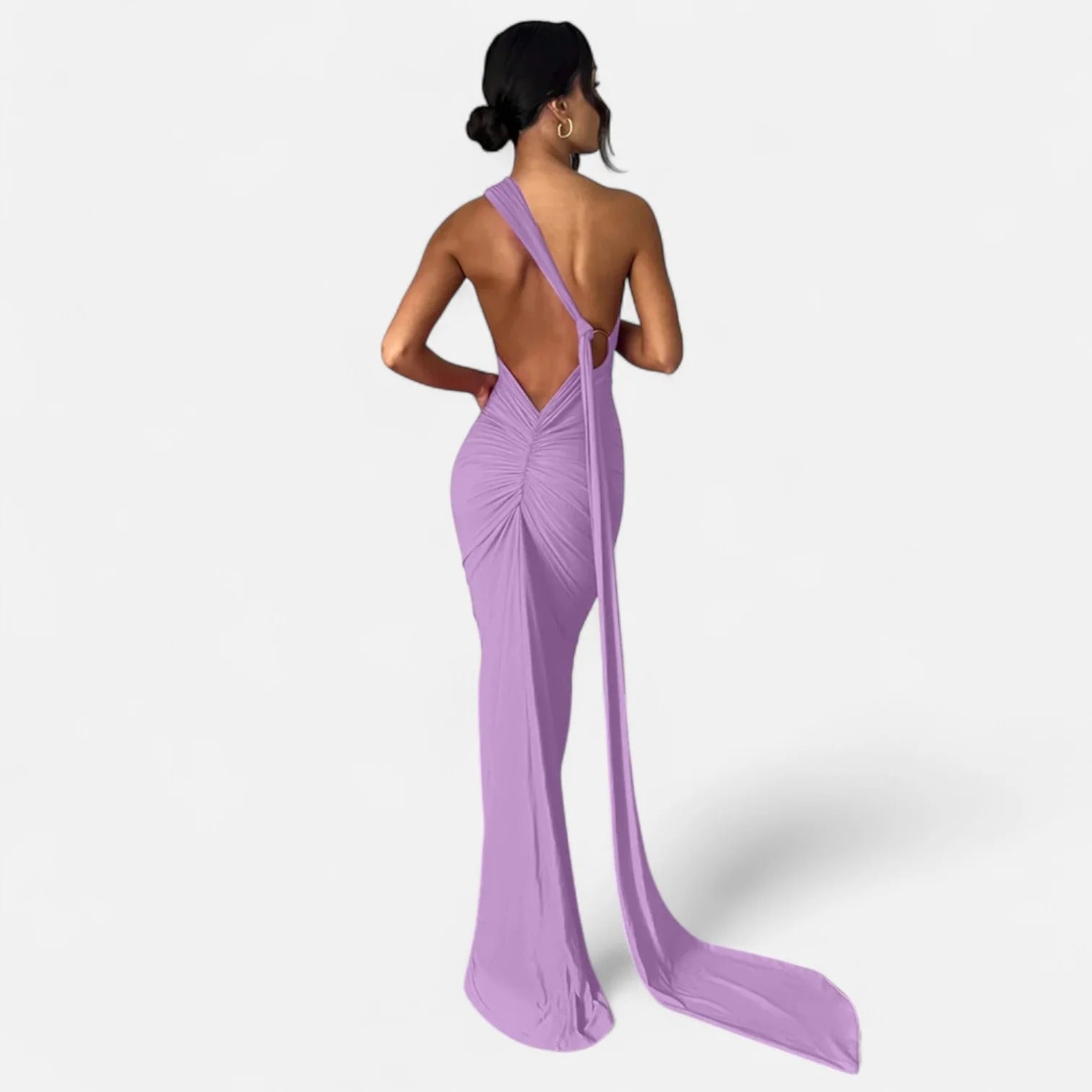 Westlyn™ | Women’s Backless Scarf-Tie Evening Dress