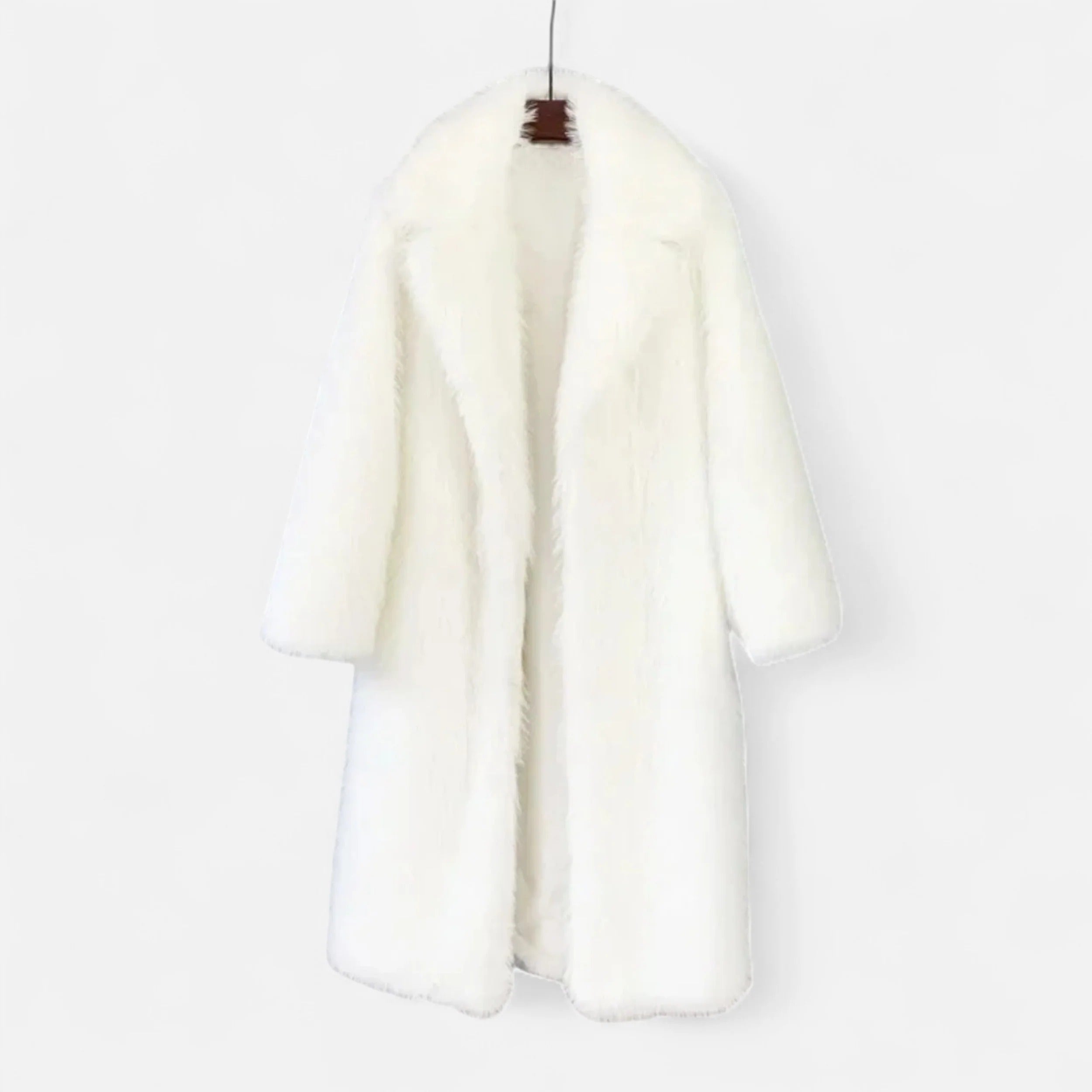 Women’s Long Faux Fur Overcoat